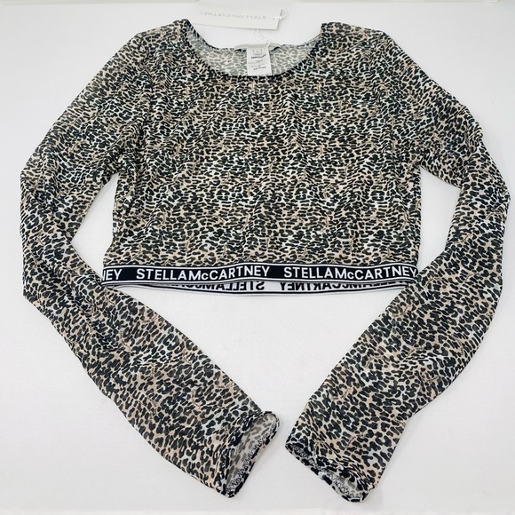 STELLA MCCARTNEY**Cropped Leopard Top**Sm. $280 - Picture 1 of 4